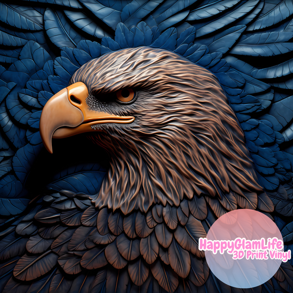 Eagle - 3D Print Style Vinyl