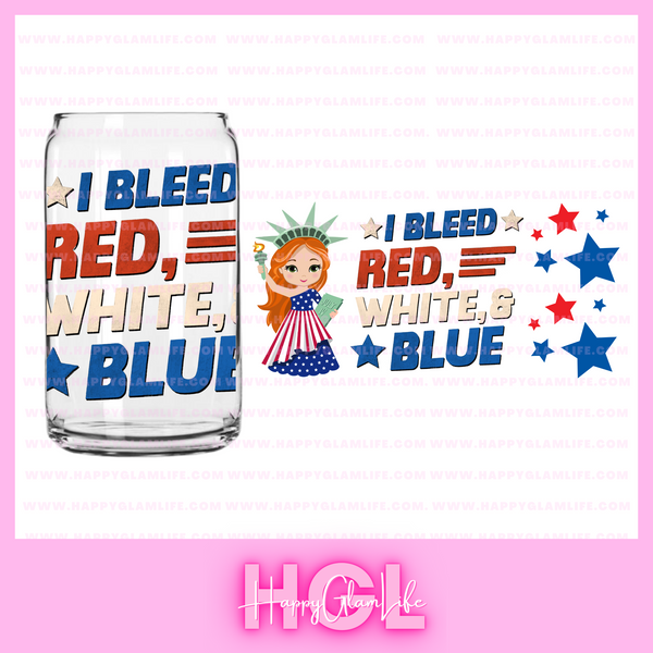 Red White & Blue Lady Liberty 4