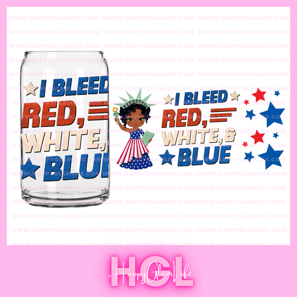 Red White & Blue Lady Liberty 3