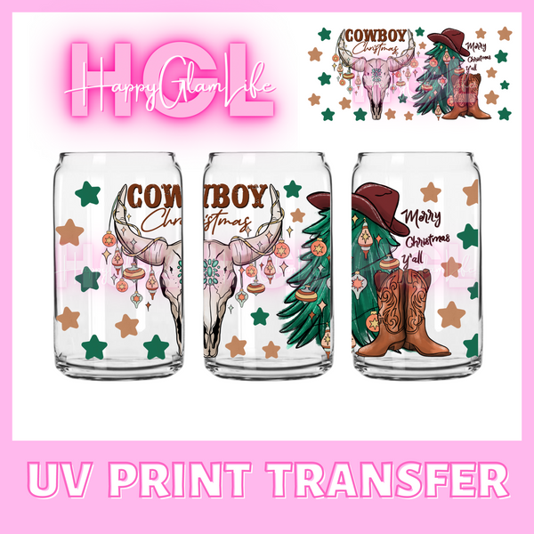 Western Christmas - UV Print Transfer