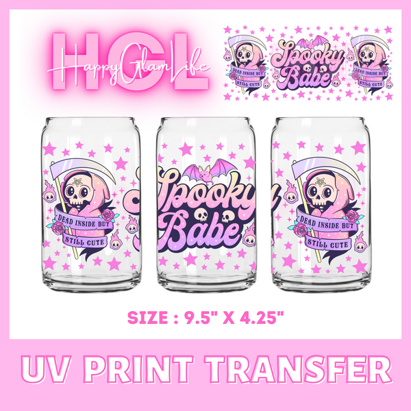 Cute Spooky Babes - UV Print Transfer