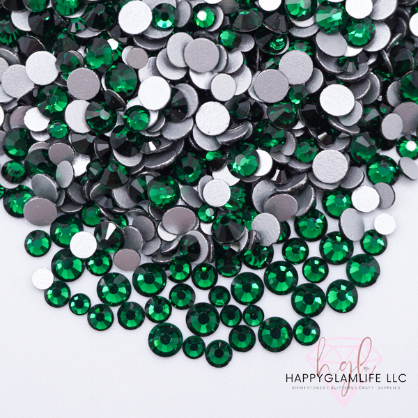 Emerald - Premium Glass Rhinestones