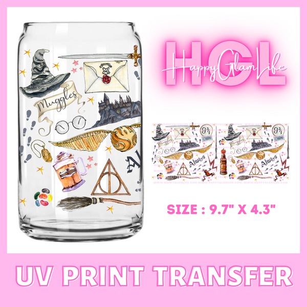 Hogwarts - UV Print Transfer