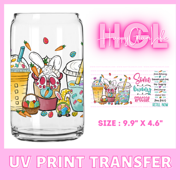 Some Bunny Special- UV Print Transfer
