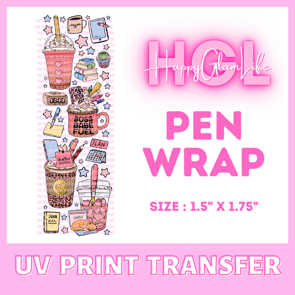 Pen Boss Babe - UV Print Transfer