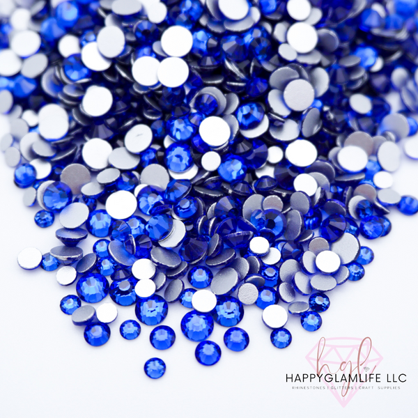 Sapphire - Premium Glass Rhinestones