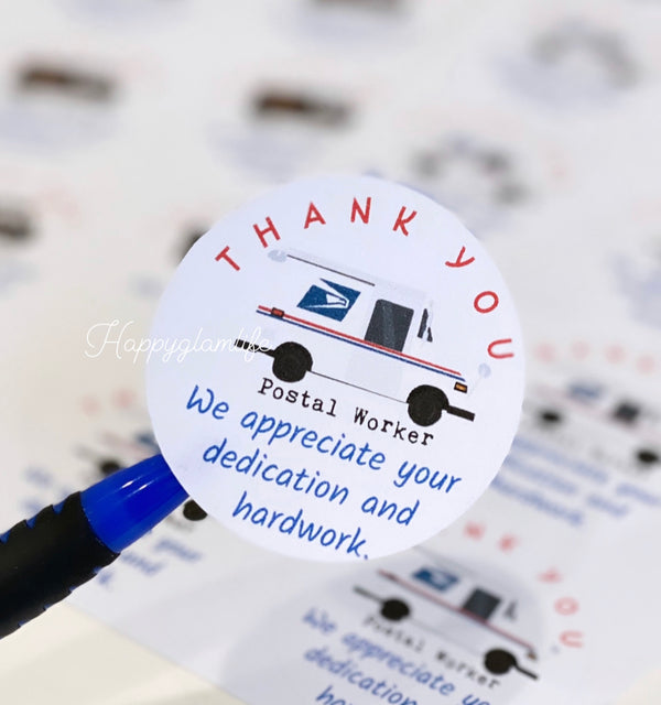 USPS sticker