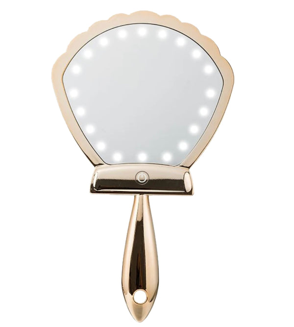 Gold LED Rechargeable Mirror