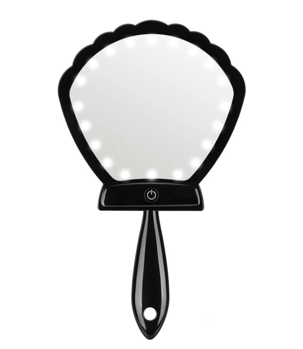 Black LED Rechargeable Mirror