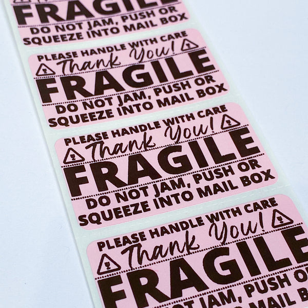 Fragile Sticker 50pcs