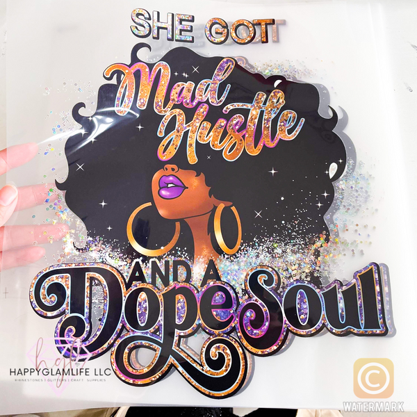 Dope Soul  11 x 12 " | DTF Heat Transfer | Press Ready