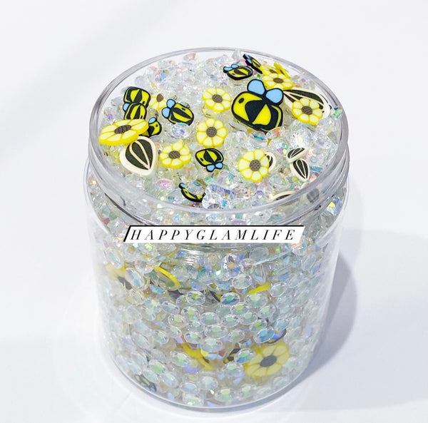 Sunflower Seed and Bees Mix
